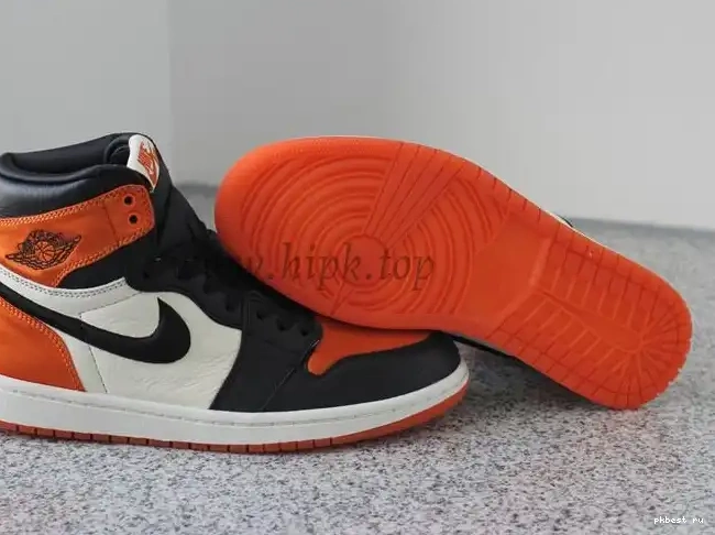 ready Shattered God real to Satin Backboard PK materials ship High Retro Jordan 1 0510